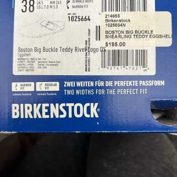 Birkenstock Gold Accent Shearling Footwear - Picture 3 of 11